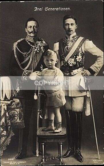 G-25 Three Generations - German Royals