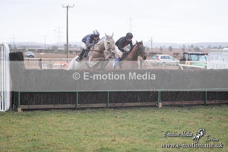 PtP 260125 603 - Cocklebarrow Point-to-Point racing with the Heythrop Hunt 26/01/25