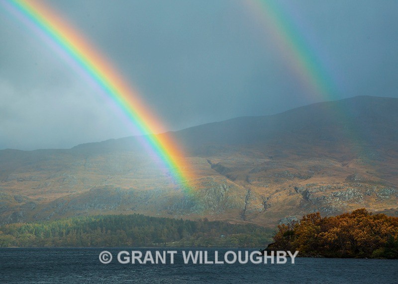 Loch Maree rainbow - Horizontal