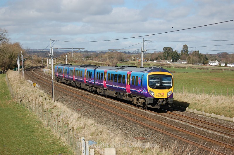 JL - 25.3.16 185150 1M94 09.06 Glasgow - Man Airport, Yanwath - West Coast Main Line (north to south)