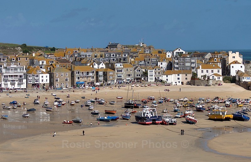 St Ives Town Beach in West Cornwall - Cornwall Misc