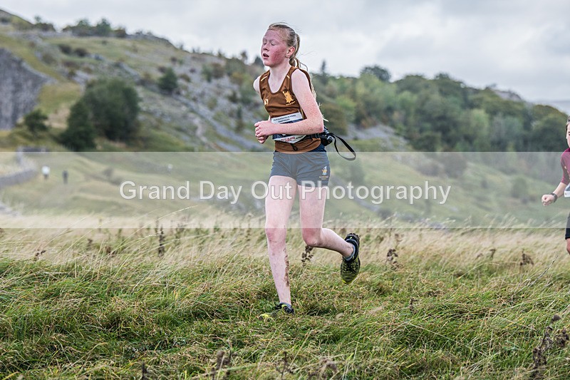 ESFRC Year 7-89 - English Schools Fell Running Championships Year 7 Giggleswick Saturday 1st October 2022