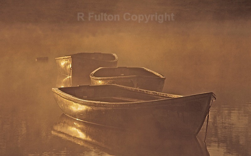 Misty Moorings - Landscapes
