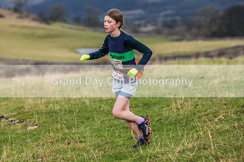 Cunswick U13-220 - Kendal Winter League Cunswick Scar Junior Under 13 Fell Race Sunday 26th January 2025
