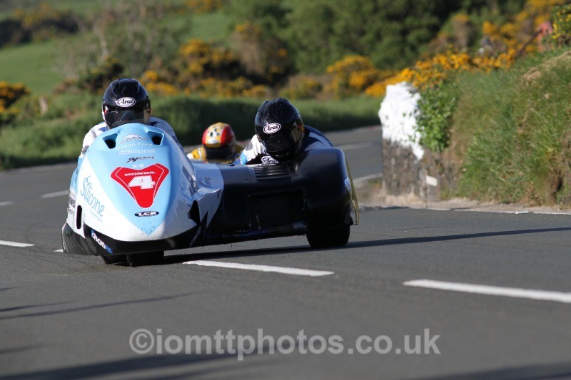 John Holden / Andrew Winkle LCR / Silicone Engineering/Barnes Racing - Monday Practice - Sidecars