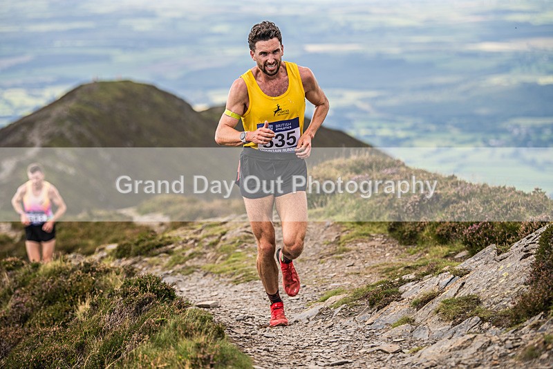 Uphill Only-103 - British Athletics Off Road Running Championships Senior Uphill Only Trial - Skiddaw Friday 15th Augu