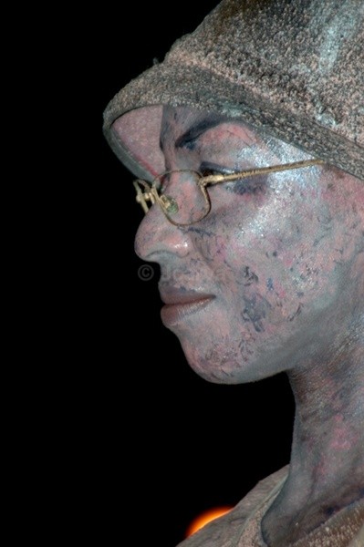 I am I said - Human Statues - Faces