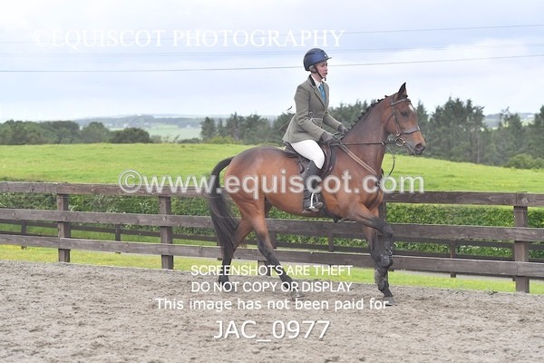 JAC_0977 - CLASS 7 BHS Scotland Riding Club Style Jumping (0.85m)