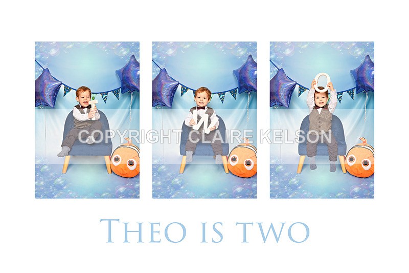 THEO is two COLLAGE - Little Ones