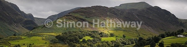 Newlands-Valley-Panorama - English Lake District Panoramas