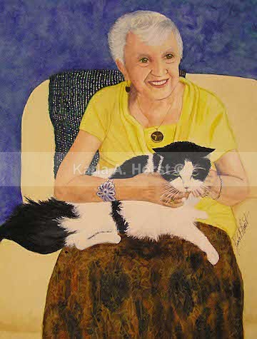 Neta and Cat - Commissioned Art