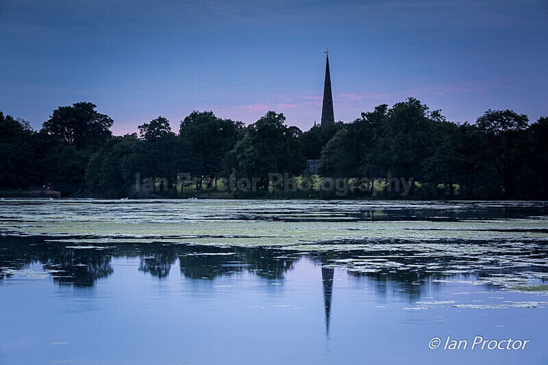 Blue Hour at Hillsborough Lake - County Down
