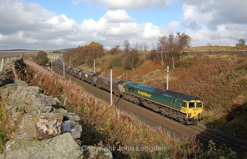 19.10.12 - 66530 6M11 Killoch - Fiddlers Ferry, Greenholme - West Coast Main Line (north to south)