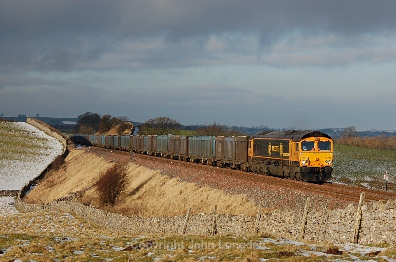 8.1.09 66709 4E13 Kirkby Thore - Doncaster, Waitby Common - Waitby Common