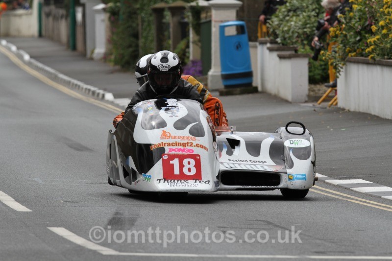 Wayne Lockey & Mark Sayers - Sure Sidecar Race 2