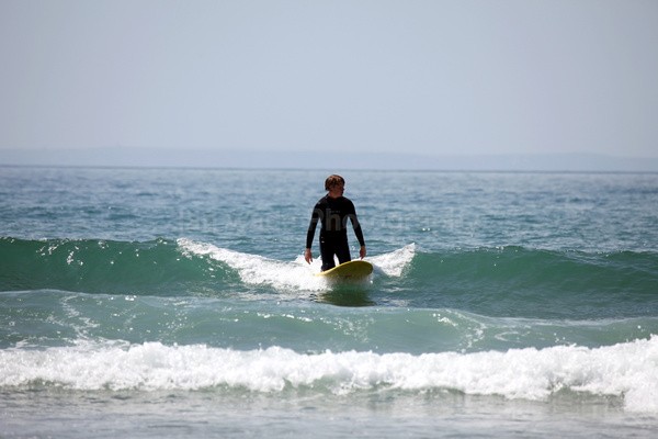 Woolacombe body boarder _DEV027 - Devon landscape Photography