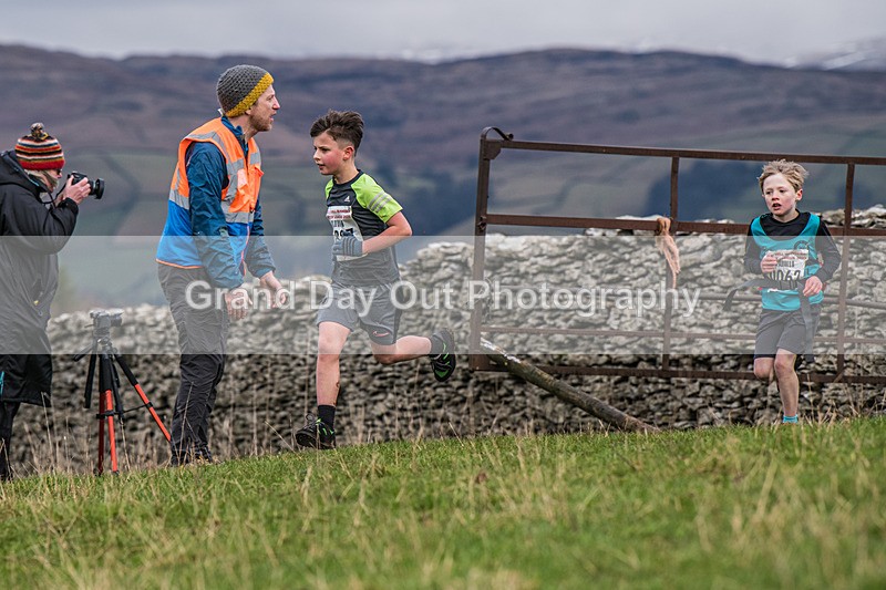 Cunswick U13-195 - Kendal Winter League Cunswick Scar Junior Under 13 Fell Race Sunday 26th January 2025