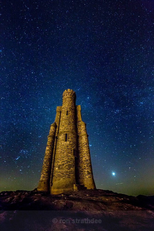Milners Tower and Venus - Skies of Man