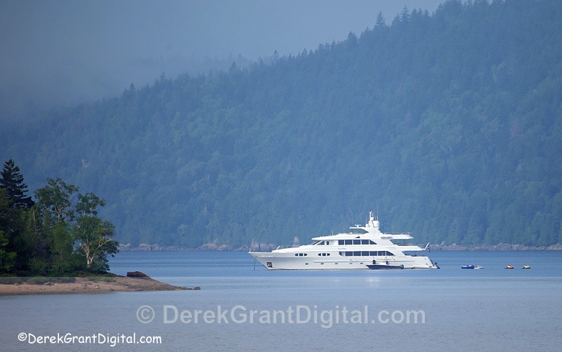 Mathers Island New Brunswick Canada - Playpen Luxury Yacht - New Brunswick Landscape