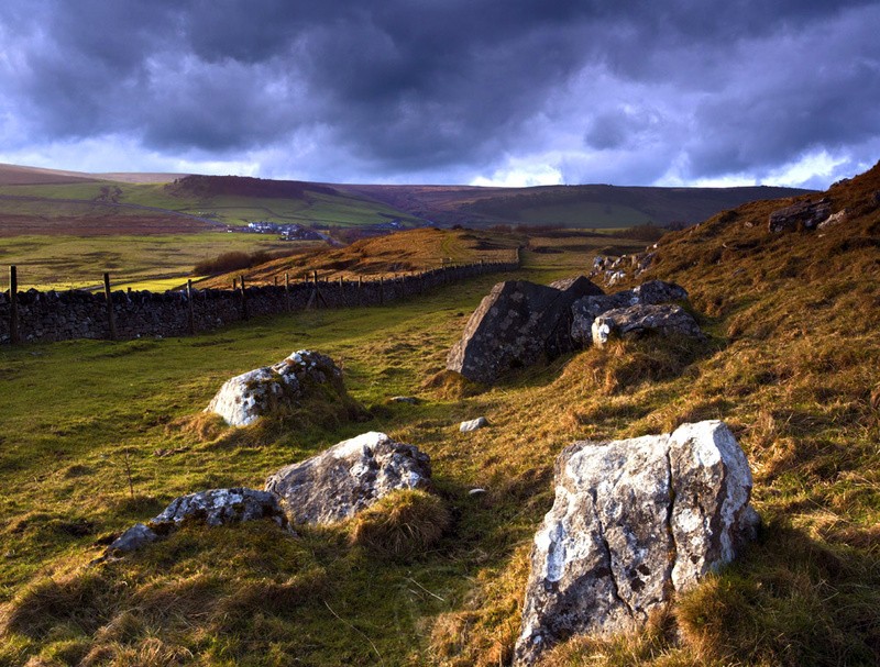 Near Buxton Peak District England - Land