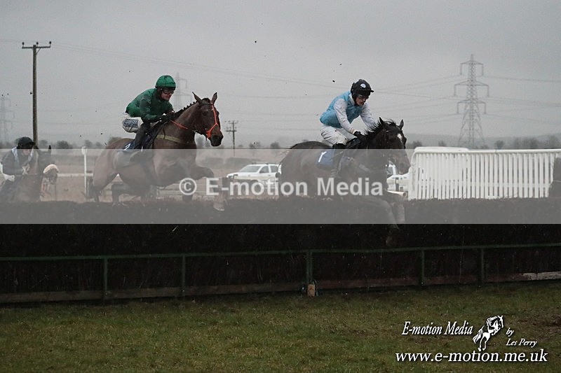 PtP 260125 1243 - Cocklebarrow Point-to-Point racing with the Heythrop Hunt 26/01/25