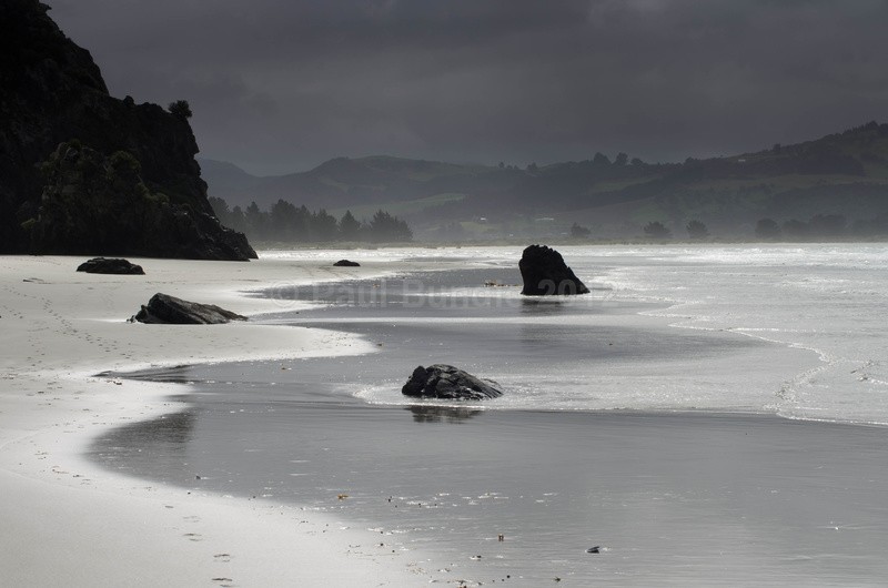 East Coast near Doctor's Point north of Dunedin - New Zealand South Island