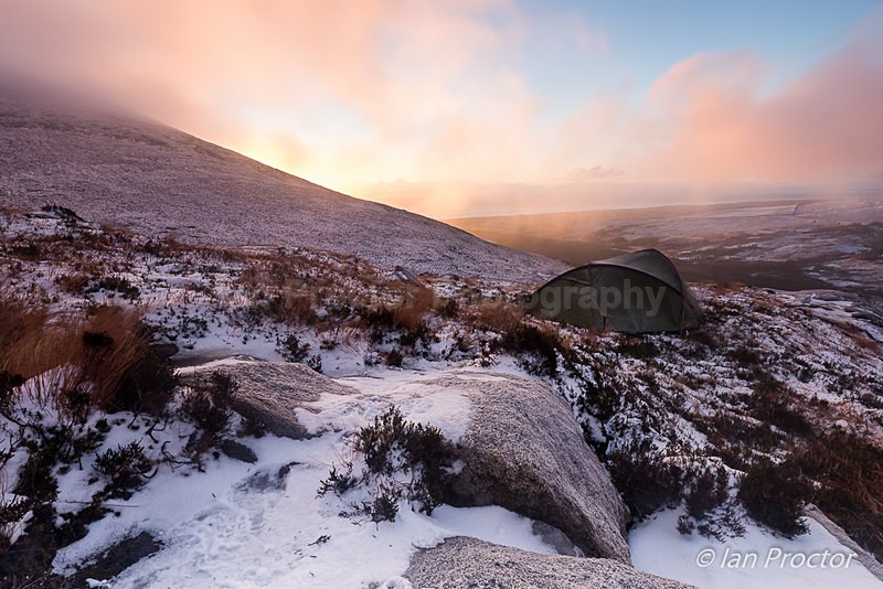 Winter Sunrise Over  the Mournes 3 - Mourne Mountains