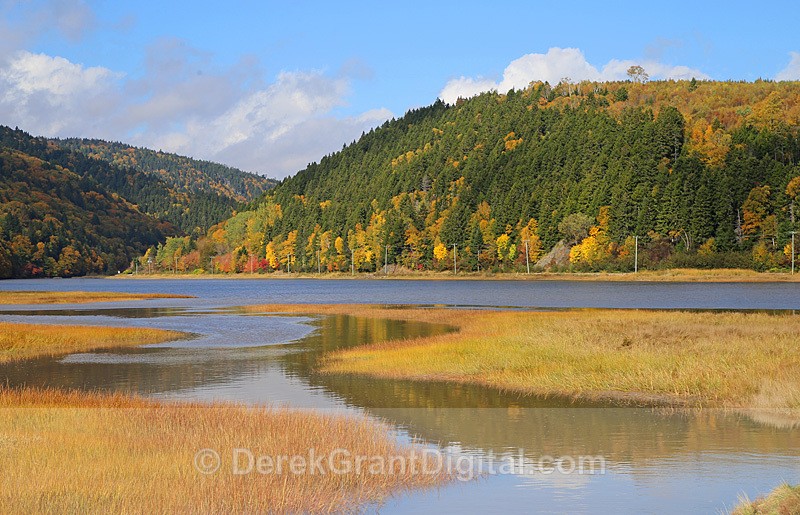 Upper Salmon River Estuary New Brunswick Canada - Fundy Postcards