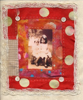 Log Cabin patchwork - Recent artwork