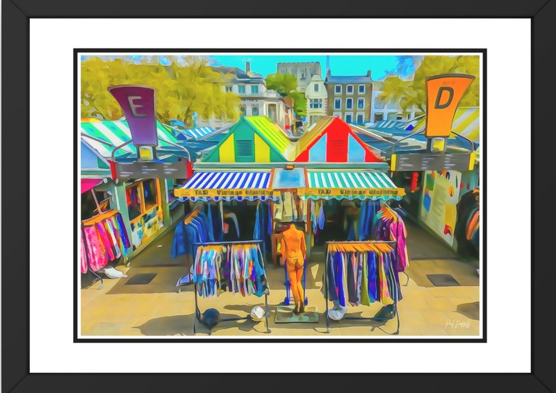 Urban Echoes, Norwich, Norfolk Paintings by Paul Duddell, Whispers & Strokes - Artist, Painter, and Photographer