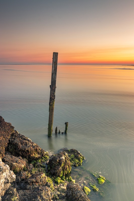 Askam Pier - Distant Hills