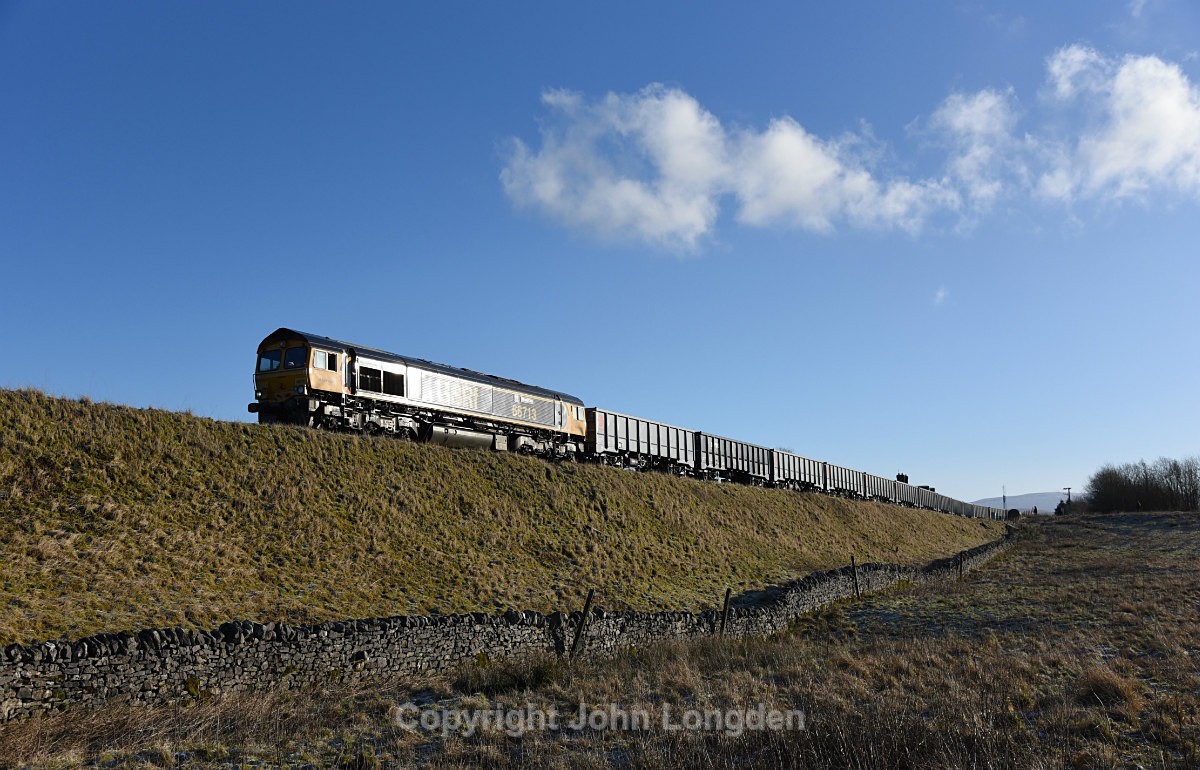 JL - 8.1.18 66713 6E44 Hexthorpe - Ribblehead, Ribblehead - Ribblehead