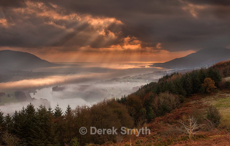 Carlingford Lough Through The Clouds