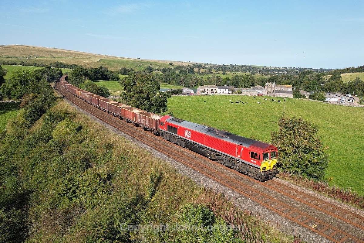JL - 19.9.24 66021 6E97 Kirkby Thore - Tees Yard, Smardale - Latest shots