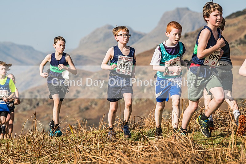 Elterwater-87 - Kendal Winter League Elterwater Under 13 Fell Race Sunday 9th March 2025