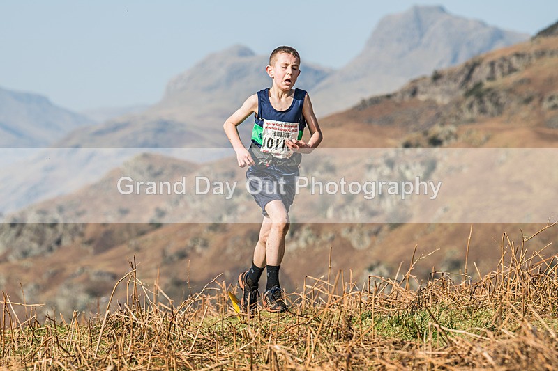 Elterwater-23 - Kendal Winter League Elterwater Under 13 Fell Race Sunday 9th March 2025