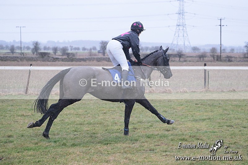 PtP 260125 294 - Cocklebarrow Point-to-Point racing with the Heythrop Hunt 26/01/25