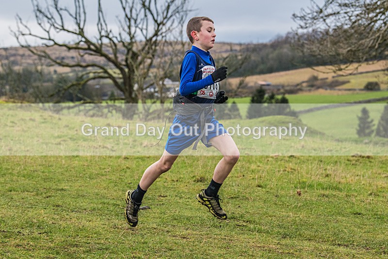 Cunswick U13-17 - Kendal Winter League Cunswick Scar Junior Under 13 Fell Race Sunday 26th January 2025