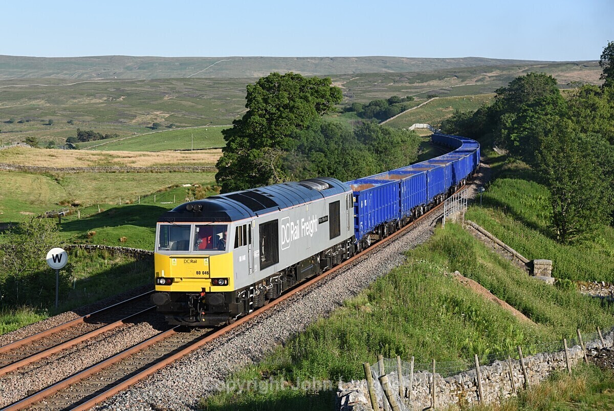 JL - 25.6.20 60046 6Z57 Boston Sleaford - Carlisle Yard, Quarry Farm - Quarry Farm