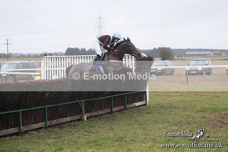 PtP 260125 759 - Cocklebarrow Point-to-Point racing with the Heythrop Hunt 26/01/25