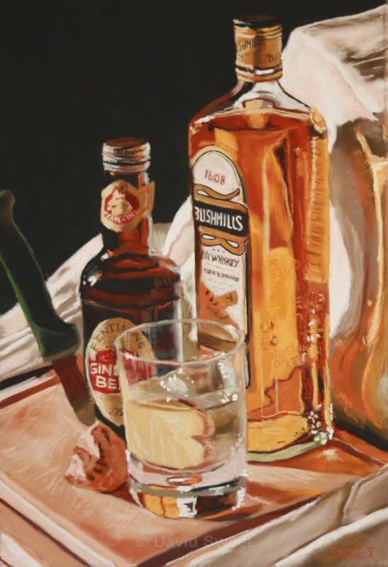 Bush & Fentimans and fresh ginger - Paintings
