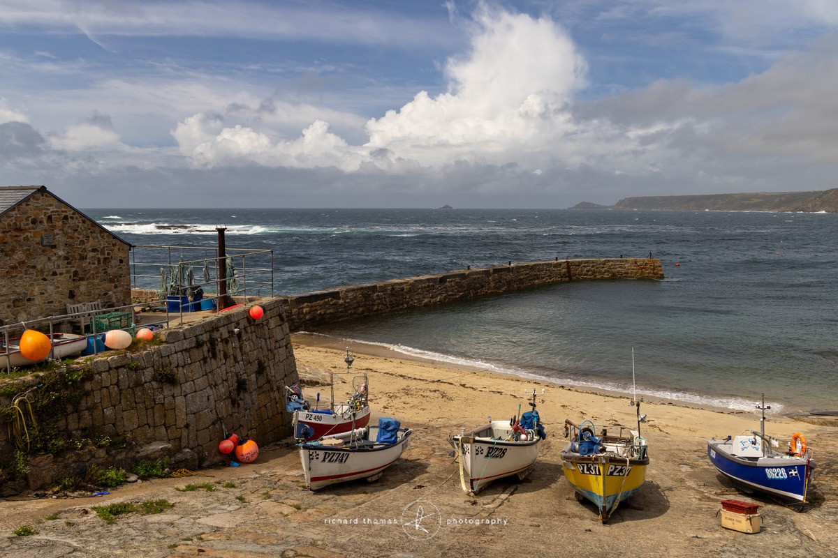 Sunshine and Showers - Sennen Cove, Cornwall - Seascapes