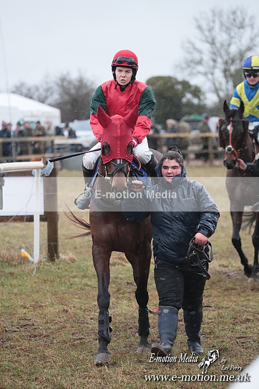PtP 260125 155 - Cocklebarrow Point-to-Point racing with the Heythrop Hunt 26/01/25