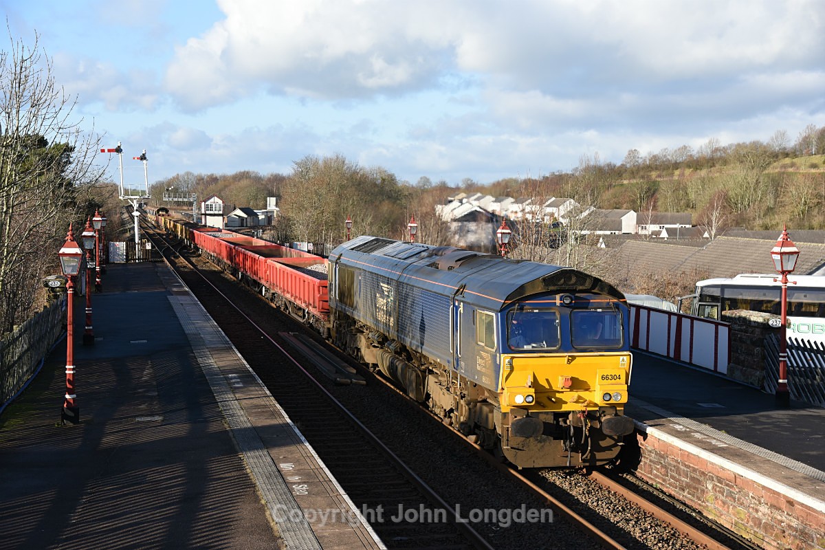 JL - 16.1.19 66304 6K05 Carlisle - Crewe Appleby - Appleby