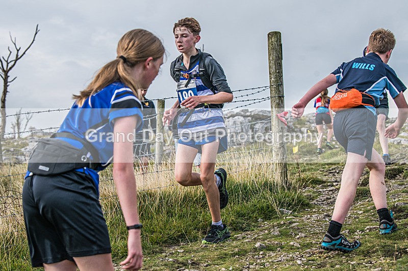 Year 8-9-181 - The English Schools Fell Running Championship Giggleswick Year 8-9 Sunday 6th October 2024