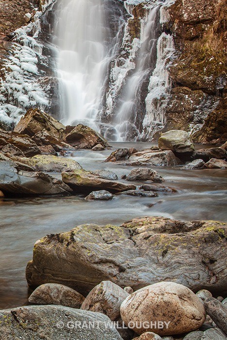 Corrimony falls 3 - Vertical Images