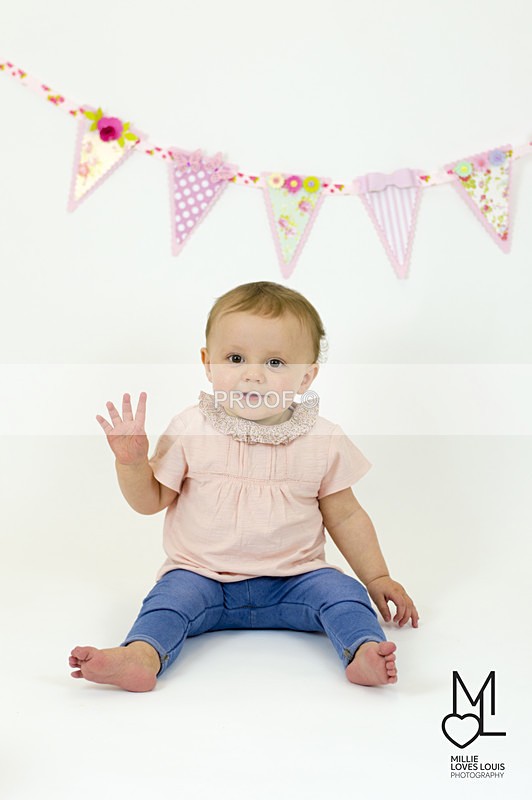 Ellas 1st Birthday Photoshoot 18th June 2016 Millie Loves Louis Photog - Family Photoshoots