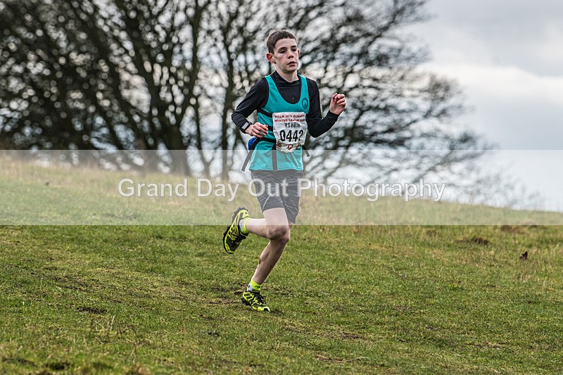 Cunswick U13-7 - Kendal Winter League Cunswick Scar Junior Under 13 Fell Race Sunday 26th January 2025