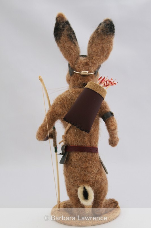 Hugo the Warrior Hare. Photo 6 - The Wiccan Wanderers. Characters from Wiccan Woods.