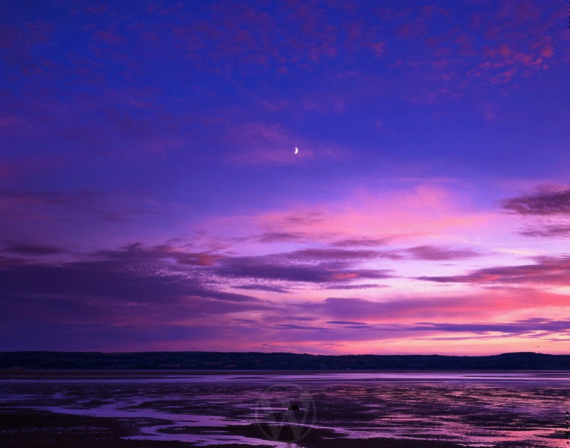 Dee Estuary Wirral England - Sky